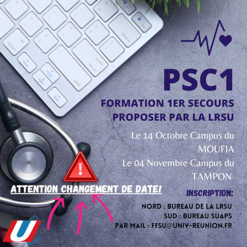 Formation au PSC1